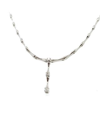 Girocollo in oro con diamanti 