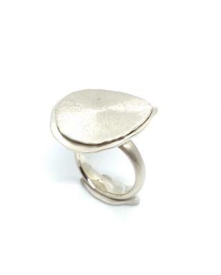 Anello in argento "Disco"