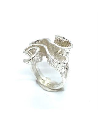 Anello in argento "Onde"
