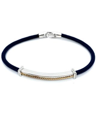 Bracciale in oro e argento