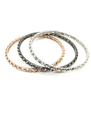 Tris bracciali argento